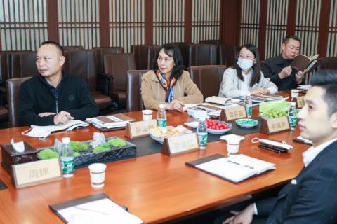 罗湖区人大常委副主任谭会茹一行莅临金海岸娱乐调研