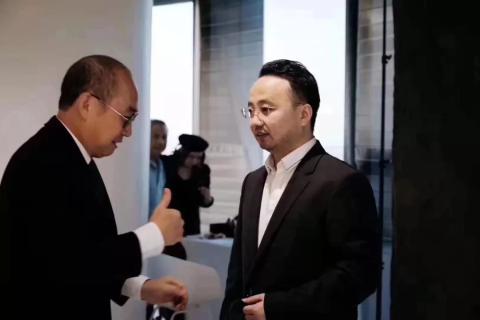 秋日餐叙 共叙商机|金海岸娱乐董事长李厚德受邀参加丽泽SOHO秋日餐叙