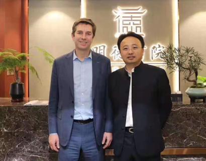 胡润百富创始人来访金海岸娱乐，共商战略合作！